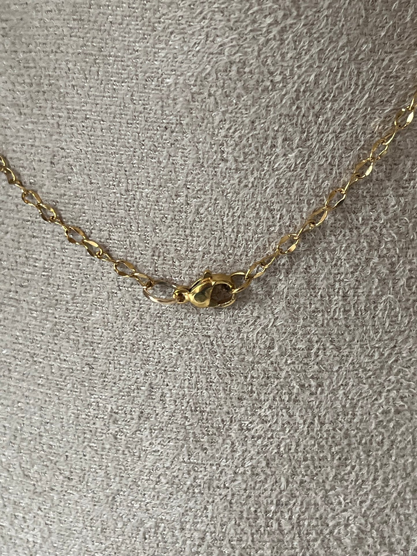 Gold Bow Necklace