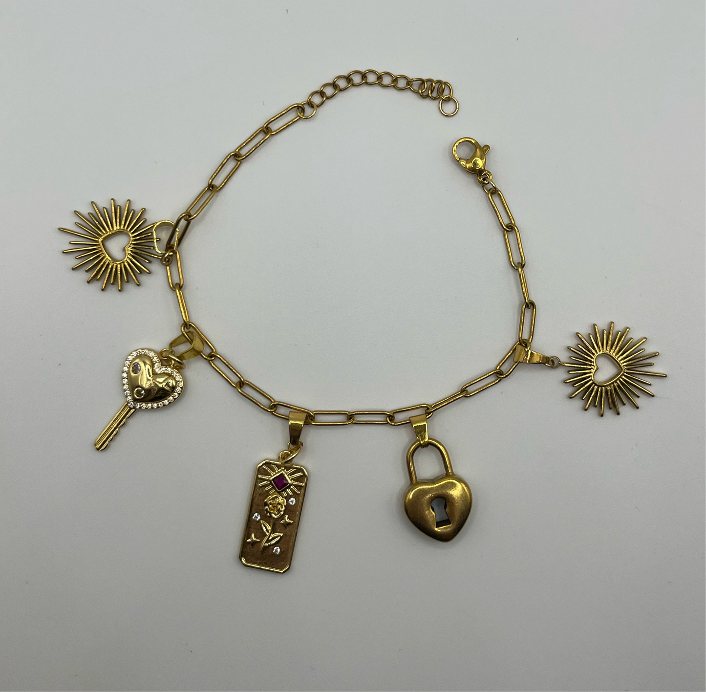 Heart Lock Bracelet