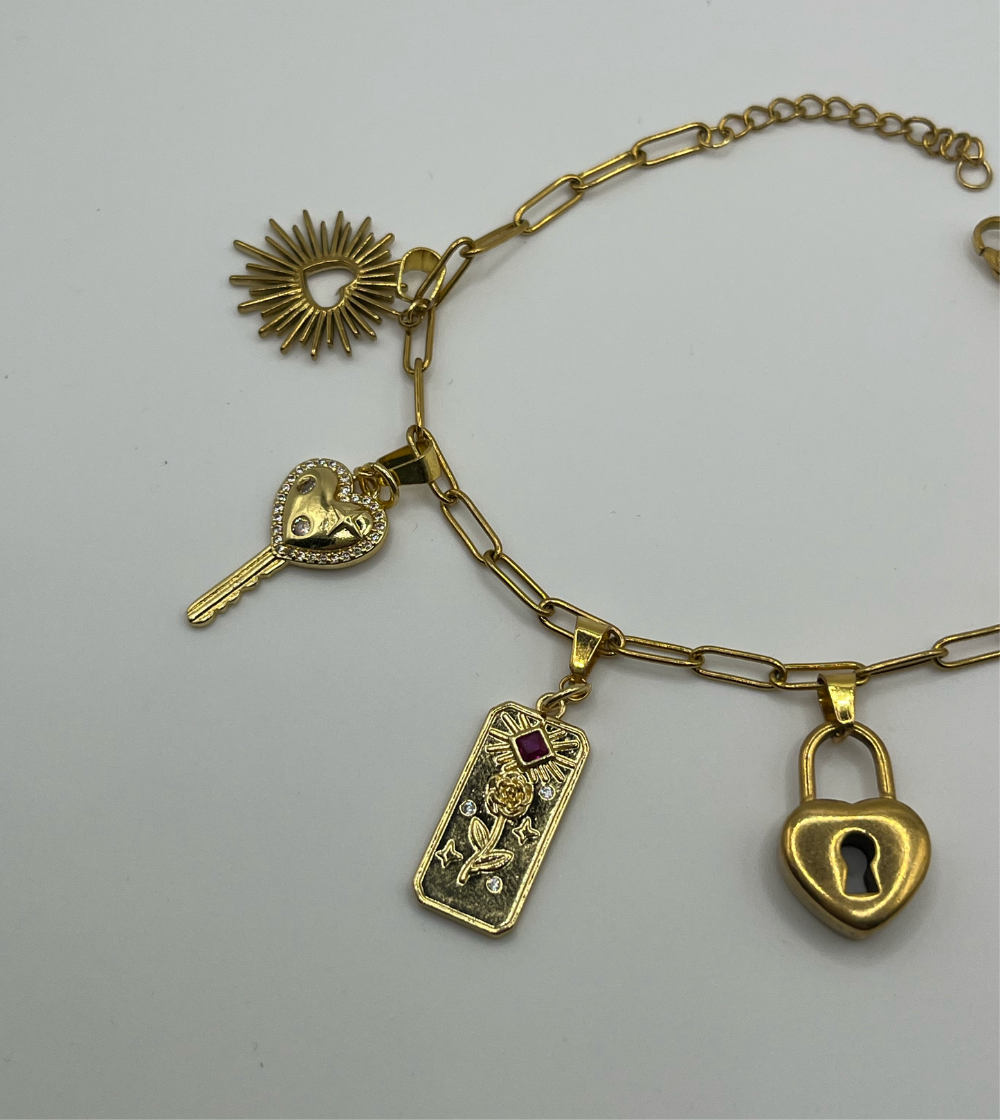 Heart Lock Bracelet